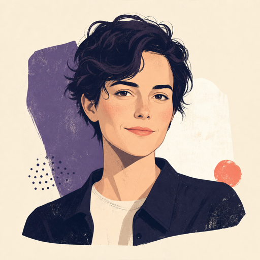 Portrait illustré de Camille Laurent