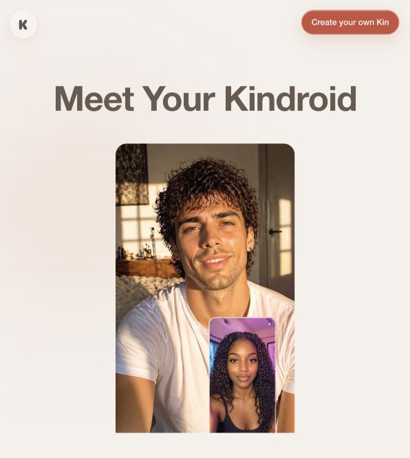 Présentation officielle de Kindroid et de son compagnon personnalisable